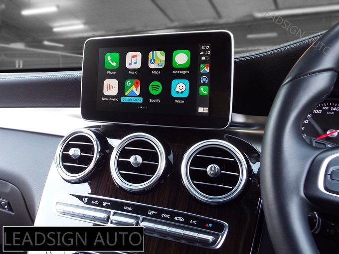 NTG4.5 NTG4.7 Mercedes Benz Apple Carplay For 2013 GL Class Easy Control 3