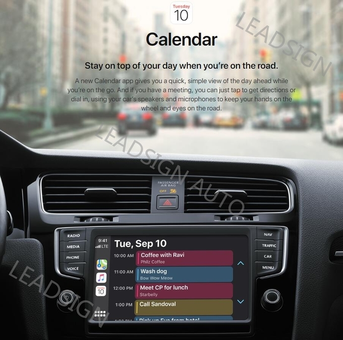 Wireless JAGUAR Apple CarPlay with 8″ HARMAN Infotainment system 10