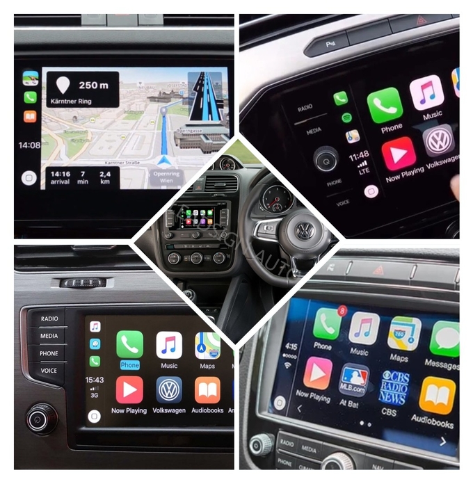 VW RNS810 System Phaeton VOLKSWAGEN Carplay Android Auto wireless interface retrofit 0