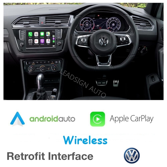 Scirocco VW VOLKSWAGEN Carplay Android Auto , Playing Music Android Car Interface 3