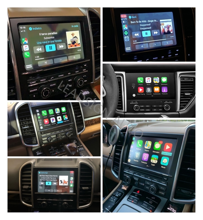 Build In PORSCHE Multimedia Interface , Android Auto Display For Targa 4 GTS 10