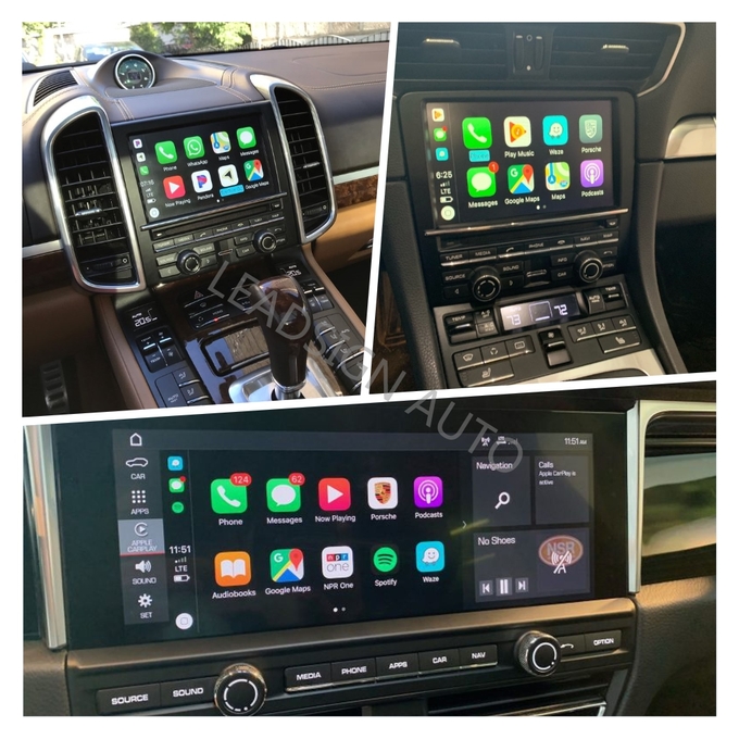 Build In PORSCHE Multimedia Interface , Android Auto Display For Targa 4 GTS 9