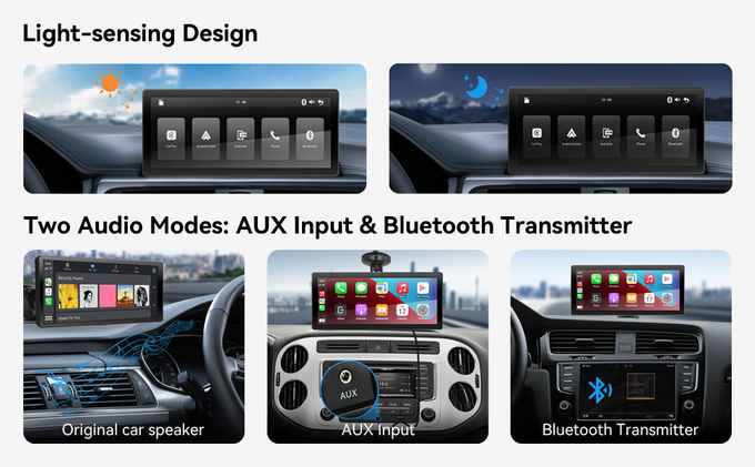 Linux Wireless Carplay And Android Auto 8.8 Inch Touch Screen Function Fit For All Cars 3