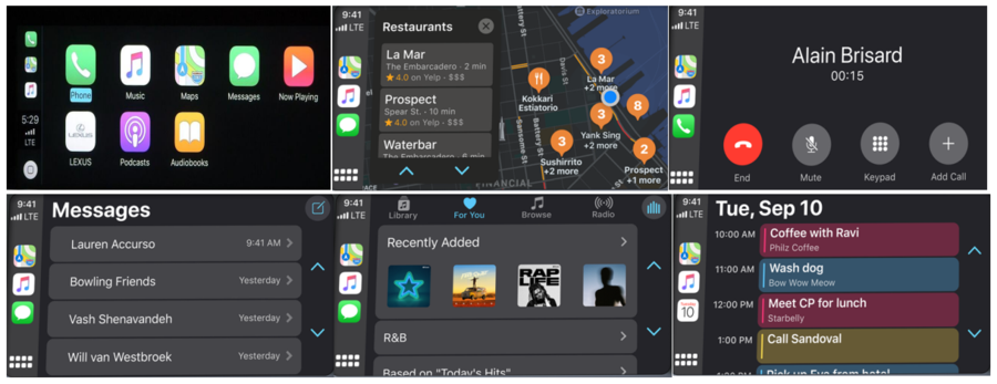 Rocker Control LEXUS Carplay Retrofit , Android Auto Interface With Google Maps 0