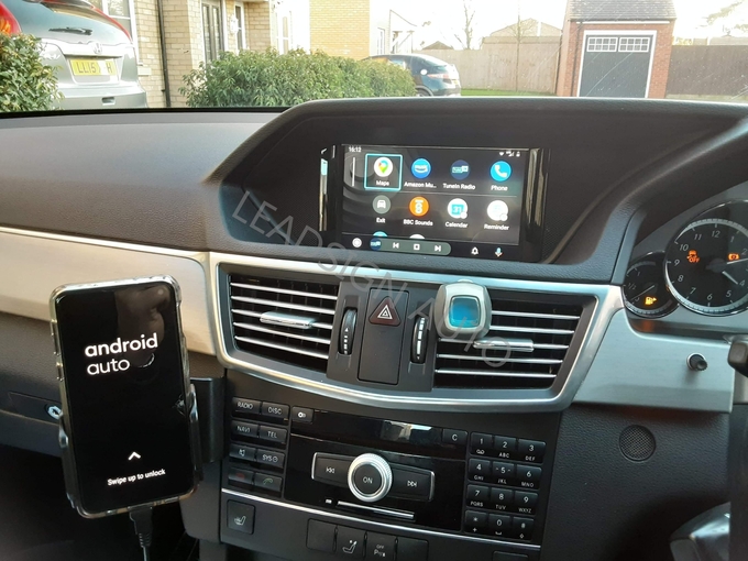 NTG4.0 MERCEDES BENZ Navigation System , Voice Command Apple Carplay Display 2